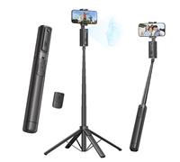 Fuloview Auto Face Tracking Tripod,67''Phone Tripod for iPhone,360° Rotation Follows Your Movement,Bluetooth Remote,Phone Holder for Vlog,Live Streaming, Video Call,Content Creators.