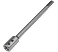 Fulton 10 inch Long Forstner Bit Extension for Adding Over 8" of Drilling Depth to Your Forstner Bit Ideal for Wood Turners Furniture Carpentry and Construction (1/2 inch Collet)
