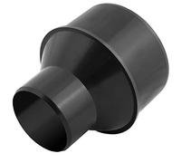 Fulton 4 Inch To 2-1/2 Inch Reducer, Shop Vacuum & Dust Collector Accessories, Hose to Hose Dust Collector Adapter Fitting For Port Connections on Larger Machinery