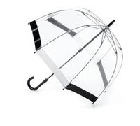 Fulton Birdcage 1 Umbrella Black & White Trim