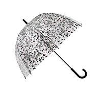 Fulton Birdcage 2 Leopard Camo Print Umbrella,Transparent