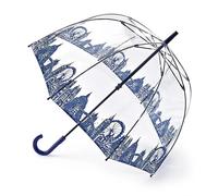Fulton Birdcage Clear Dome Umbrella - London Icons | Transparent Walking Umbrell