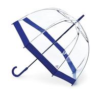 Fulton Birdcage Umbrella Navy Trim