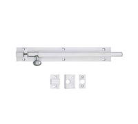 Fulton & Bray Architectural Barrel Bolt 200m x 30mm - Satin Chrome