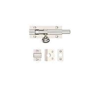 Fulton & Bray Architectural Barrel Bolt 75mm x 30mm - Nickel Plated