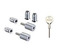 Fulton & Bray FB319SCBP Sash Stop 19mm - Bulk Packed Satin Chrome