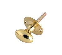 Fulton & Bray Oval Thumbturn - Polished Brass