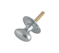 Fulton & Bray Oval Thumbturn - Satin Chrome Plate