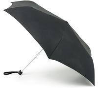 Fulton Fulton Miniflat 1 Black Unisex_Adult Umbrella Black One Size