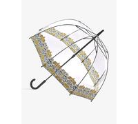 Fulton Mens Lodden X Morris & Co Floral-print Birdcage Umbrella 84x94cm