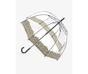 Fulton Fulton x Morris & Co Floral-Print Birdcage Umbrella Lodden