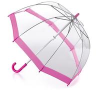 Fulton Funbrella Birdcage - Pink - Clear Umbrella for Children