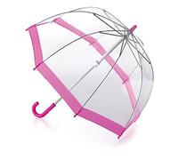 Fulton Funbrella Birdcage - Pink - Clear Umbrella for Children