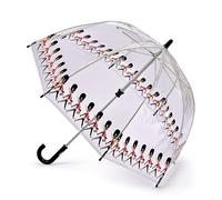 Fulton Funbrella Guards Clear Umbrella, 65cm Octagonal Canopy, Waterproof, Manual Lift, One Size, 303g