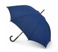 Fulton Kensington Wood Walking Umbrella - Midnight Blue | Wooden Handle & Shaft