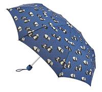 Fulton Minilite 2 Pin Spot Panda Print Umbrella, blue