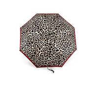 Fulton Minilite Umbrella, Lusterous Leopard Print, Strong Lightweight Wind Resistant Frame