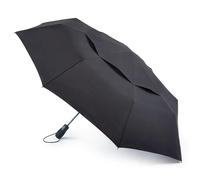 Fulton Performance Tornado Umbrella Black, Automatic Open & Close Frame, Vented Canopy, Strong Wind Resistant Frame UPF30+