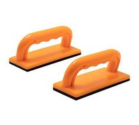 Fulton Safety Table Saw Push Blocks for Woodworking 2PK - Non-Slip Pad, Ergonomic Handle, Keep Your Hands Safe On Router Tables, Jointers, Shapers and Band Saws