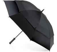 Fulton Stormshield Men's Umbrella Black One Size, Vented Double Canopy,