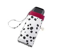 Fulton Tiny Umbrella, Dalmation Print, Ultra Compact, Lightweight Wind Resistant Frame