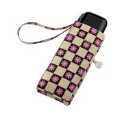 Fulton Tiny Umbrella, Flower Check Print