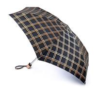 Fulton Tiny 2 Golden Check Print Umbrella