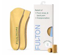 Fulton Universal Shoe Inserts for Men with Custom Molding and Arch Support - Daily Cork Inserts for Shoes Without Removable Insoles - Prevent