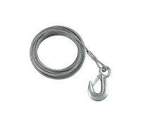 Fulton (WC325 0100 3/16" x 25' Winch Cable with Hook
