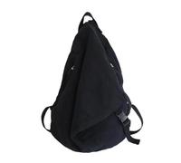 FULUJIDI Backpacks Casual Men'S Backpack Fashion Laptop Waterproof High Capacity Travel Backpack Daily School Rucksack Canvas Shoulder Bags Black