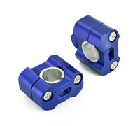 FULUSIC Motorbike Handlebar Risers For CRF300L For CRF250L For CRF 230 450L For CRF250F 250 450 R X 150 300L 22 Mm 28 Mm Handlebar Risers Adapter Handlebar Bar Risers(Blue,22 Mm)