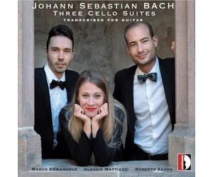 Fulvio Fiorio; Gabriele Fiorio - Johann Sebastian Bach: Three Cello Suites transcribed for Guitar