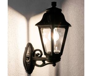 Fumagalli Bisso Anna LED outdoor wall lamp E27 black