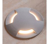 Fumagalli Ceci 120-3L LED deck light grey CCT