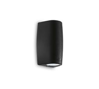 Fumagalli Keope 2 Light Outdoor Up & Down Wall Light In Black Finish