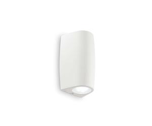 Fumagalli Keope 2 Light Outdoor Up & Down Wall Light In White Finish