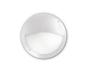 Fumagalli Polar-2 LED Outdoor Flush Wall Fitting in a White Finish