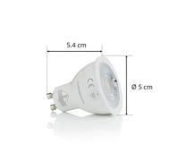 Fumagalli Reflector LED bulb GU10 CCT, 3.5 W, 366 lm
