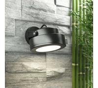 Fumagalli Tommy surface spotlight round black 1-bulb 10W CCT