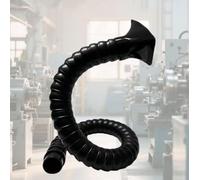 Fume Extract Arm,Flexible 2" 3" Fume Extractor Hose for Industrial Lab - 6.5ft Dust Collect Duct with Hood, Aulated Collector Arm for Smoke Extract, 50mm Diameter