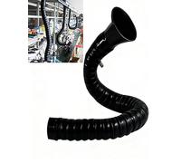 Fume Extraction Arm, Duct Hose Fume Extractor for Beauty Salon/Shops/Laboratory, Articulated Tubing with Nozzle(200cm/78.37'')