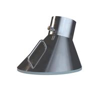 Fume Extractor Arm Adjustable， 304 Stainless Steel Fume Extraction Arm for Welding Smoke Dust Multiple Sizes(20cm/7.9in)