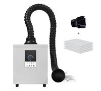 Fume Extractor for Soldering, 150W Smoke Absorber with Triple Filtration, 99.97% Efficiency for Welding and Cosmetology, Ideal for Soldering Stations