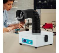 Fume Extractor Smoke Absorber Fan, Portable Desktop Carbon Filter for DIY Soldering, Phone Repair, Electric Welding