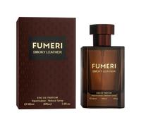 Fumeri Smokey Leather Eau De Parfum, Unisex Fragrance, 100ML, Bergamot-Cardamom-Black Pepper Top Notes, Leather-Cedarwood-Incense Middle Notes