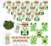 Fumete 35 Set Housekeeping Appreciation Gifts Bulk Employee Thank You Gifts for Coworker Teacher Staff Team Volunteer Office Inspirational Emotional Animals Support Positive Party Favors(Frog)