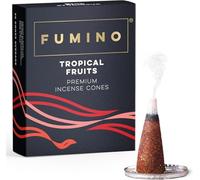 Fumino® Tropical Fruits Fresh Incense Cones 15 per Box Masala Agarbatti Joss Scent Fragrance for Relaxation and Meditation, Home and House Décor
