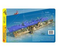 Fumizuki Destroyer Truk Lagoon Wreck Chuuk Waterproof Dive Card