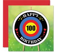 Fun 100th Birthday Cards for Men Woman, Target Age