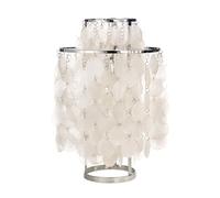 Fun 2TM Table Lamp Chrome & Mother of Pearl